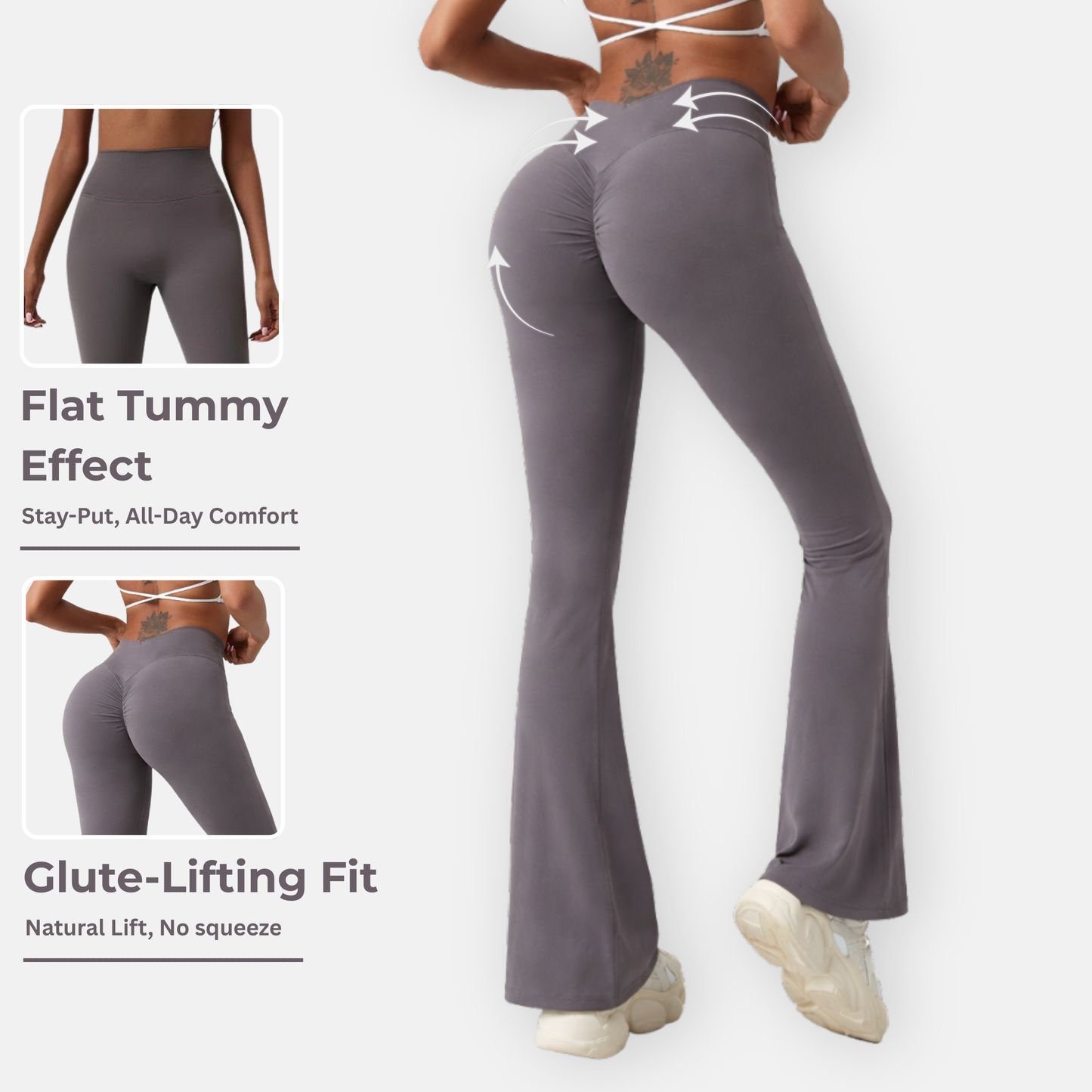 DEEP PUSH UP 2.0 "BELL-SHAPED" Leggings