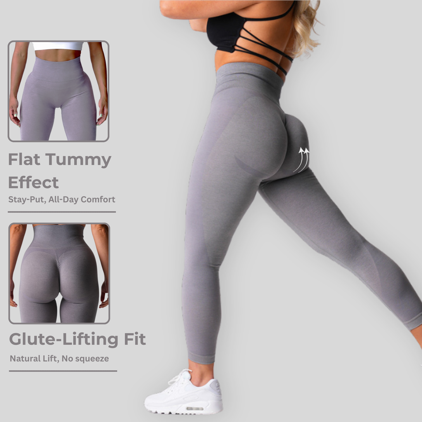 DEEP PUSH UP 2.0 "HIGH WAIST+" Leggings