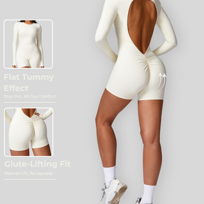 DEEP PUSH UP 2.0 Long-Sleeve Jumpsuit