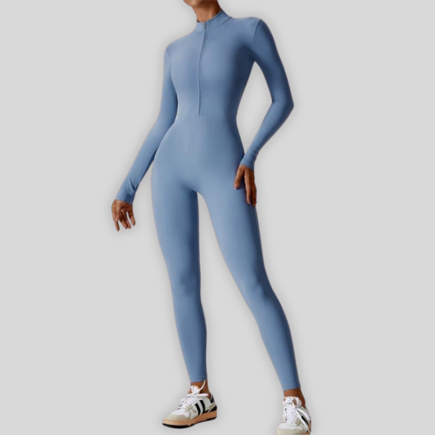 YOGA Zip Long Jumpsuit