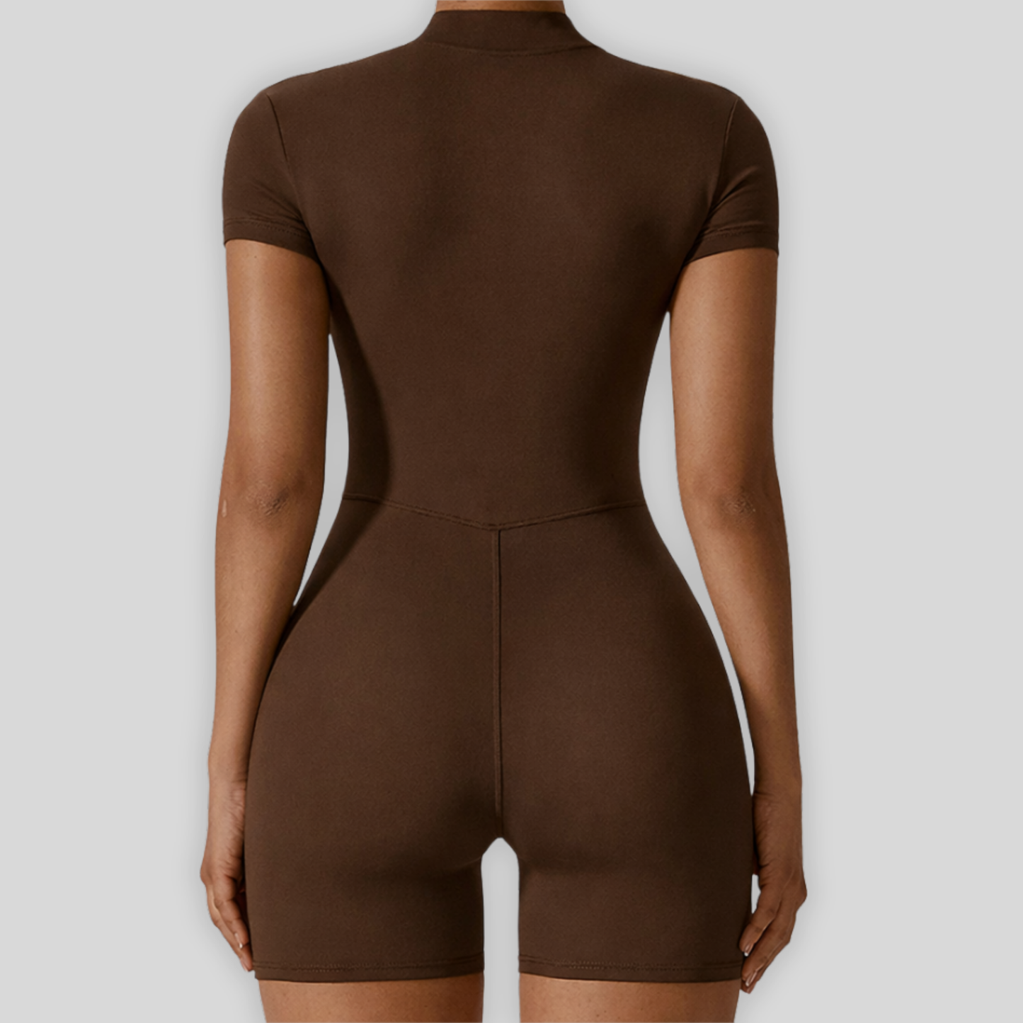 YOGA Zip Short Jumpsuit