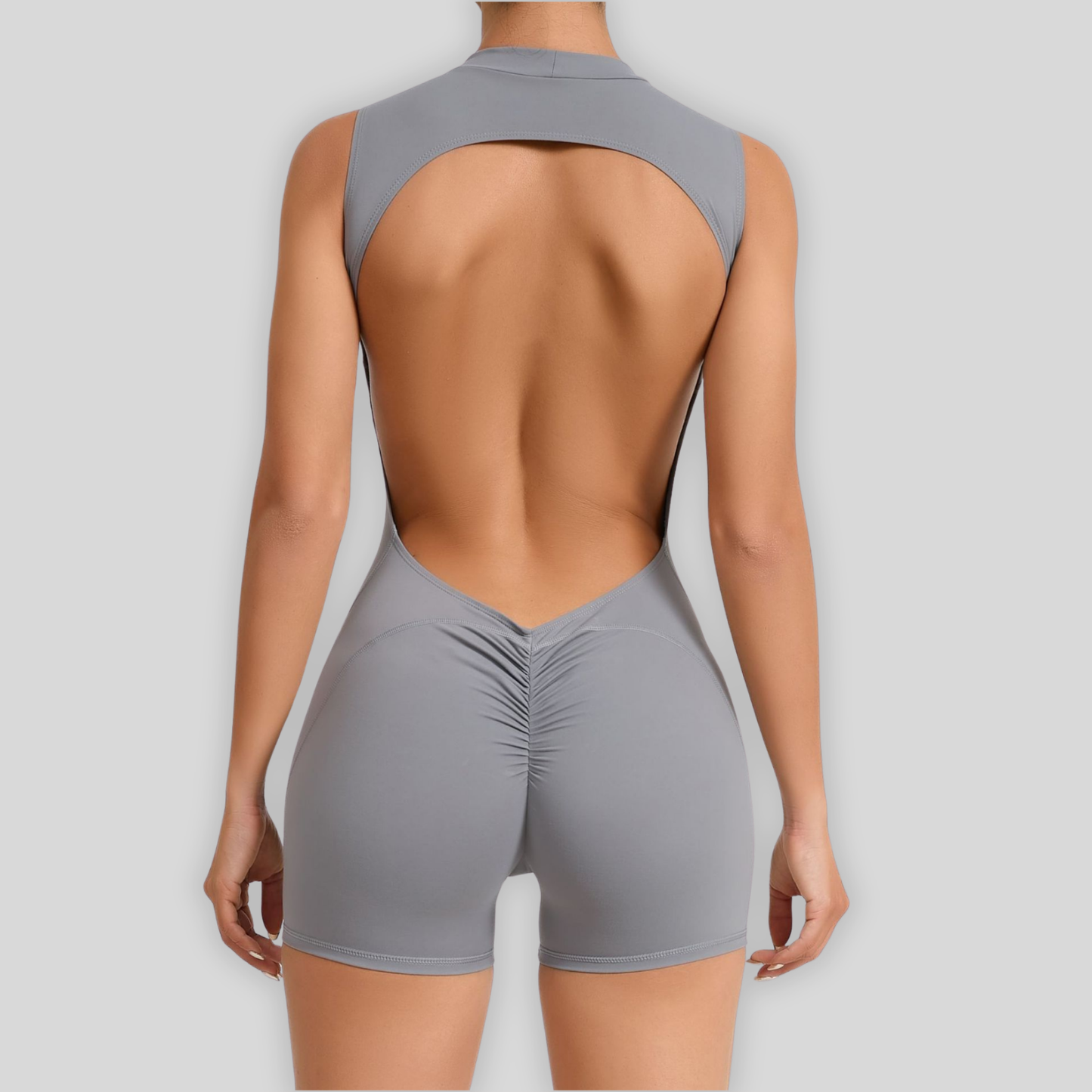 DEEP PUSH UP 2.0 Short-Sleeve Jumpsuit