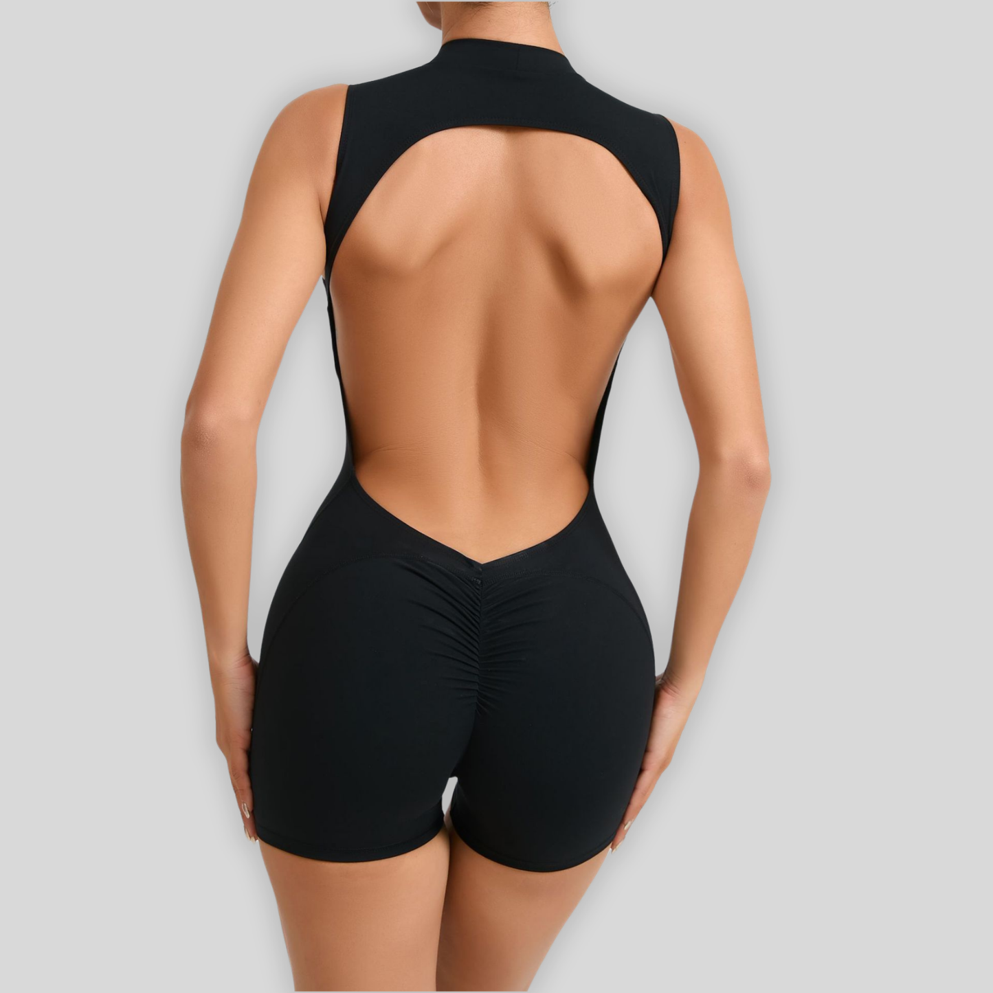 DEEP PUSH UP 2.0 Short-Sleeve Jumpsuit