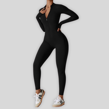 YOGA Zip Long Jumpsuit
