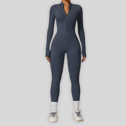 YOGA Zip Long Jumpsuit