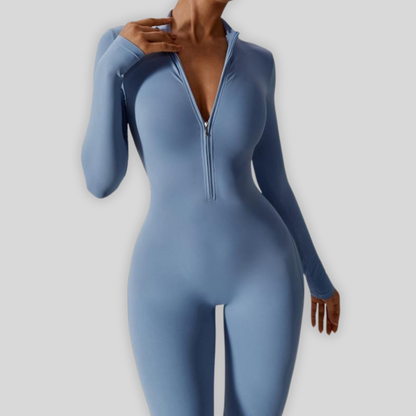 YOGA Zip Long Jumpsuit
