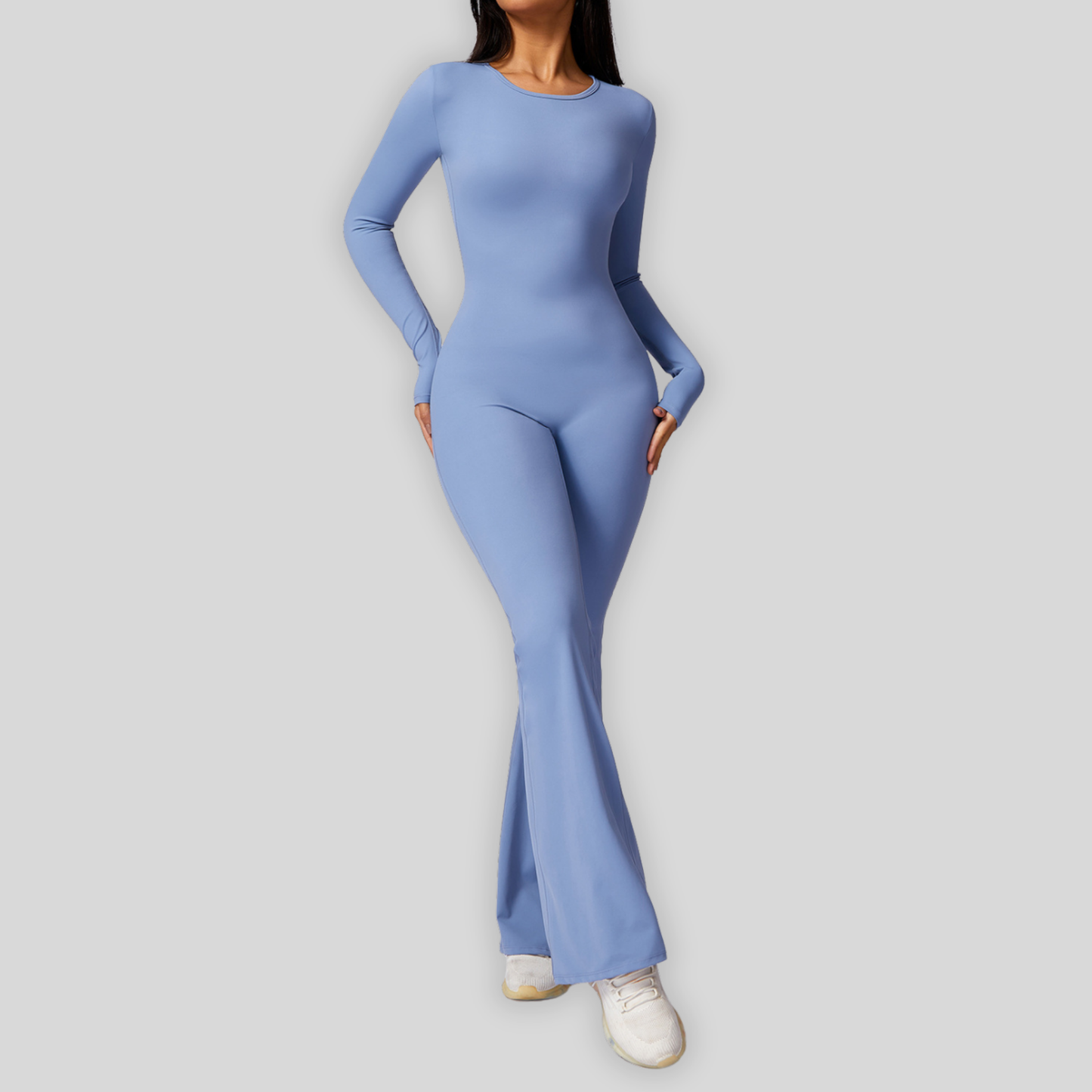 DEEP PUSH UP 2.0 BELL-SHAPED Long-sleeve Jumpsuit