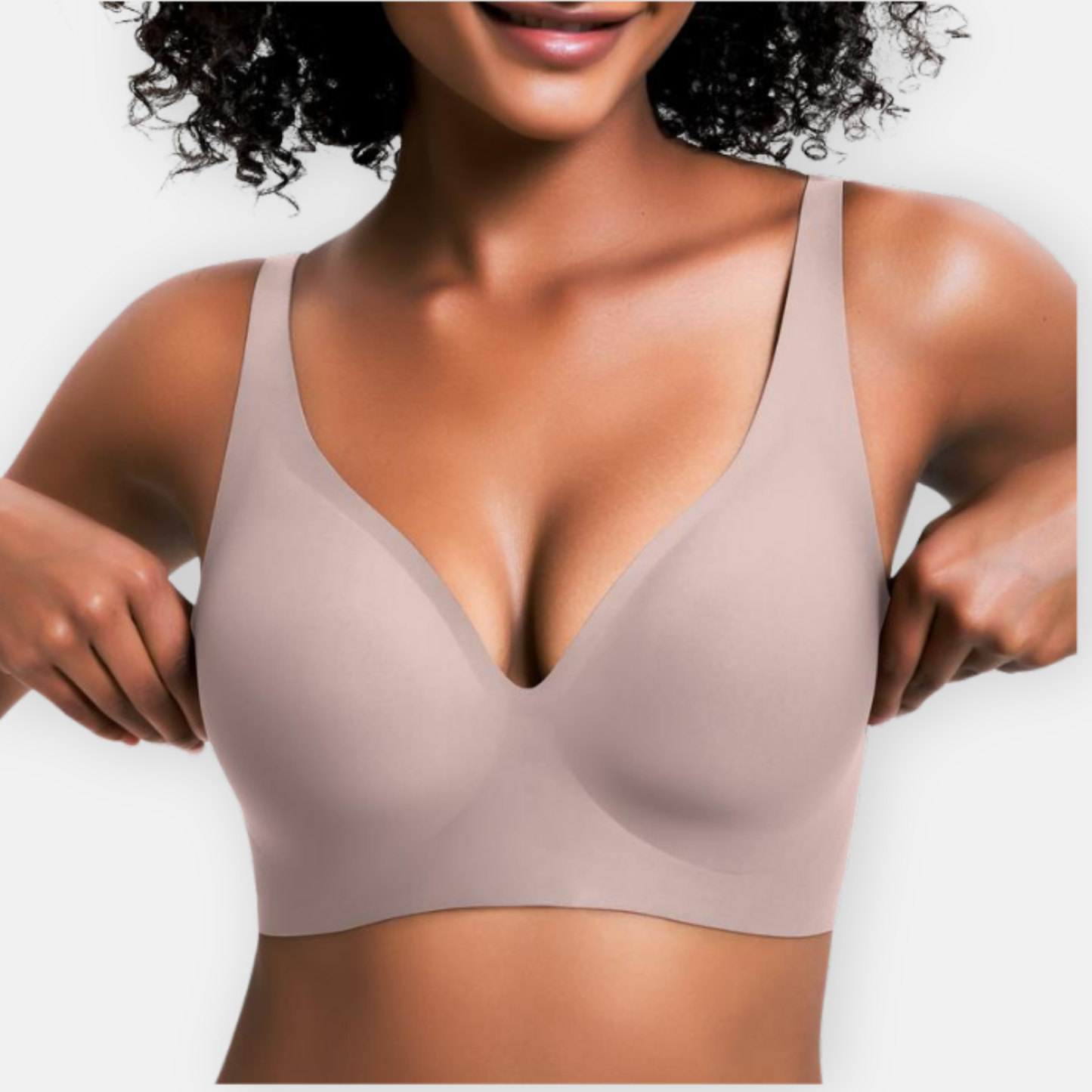 PUSH UP V-Neck Bra - Comfort & Lift