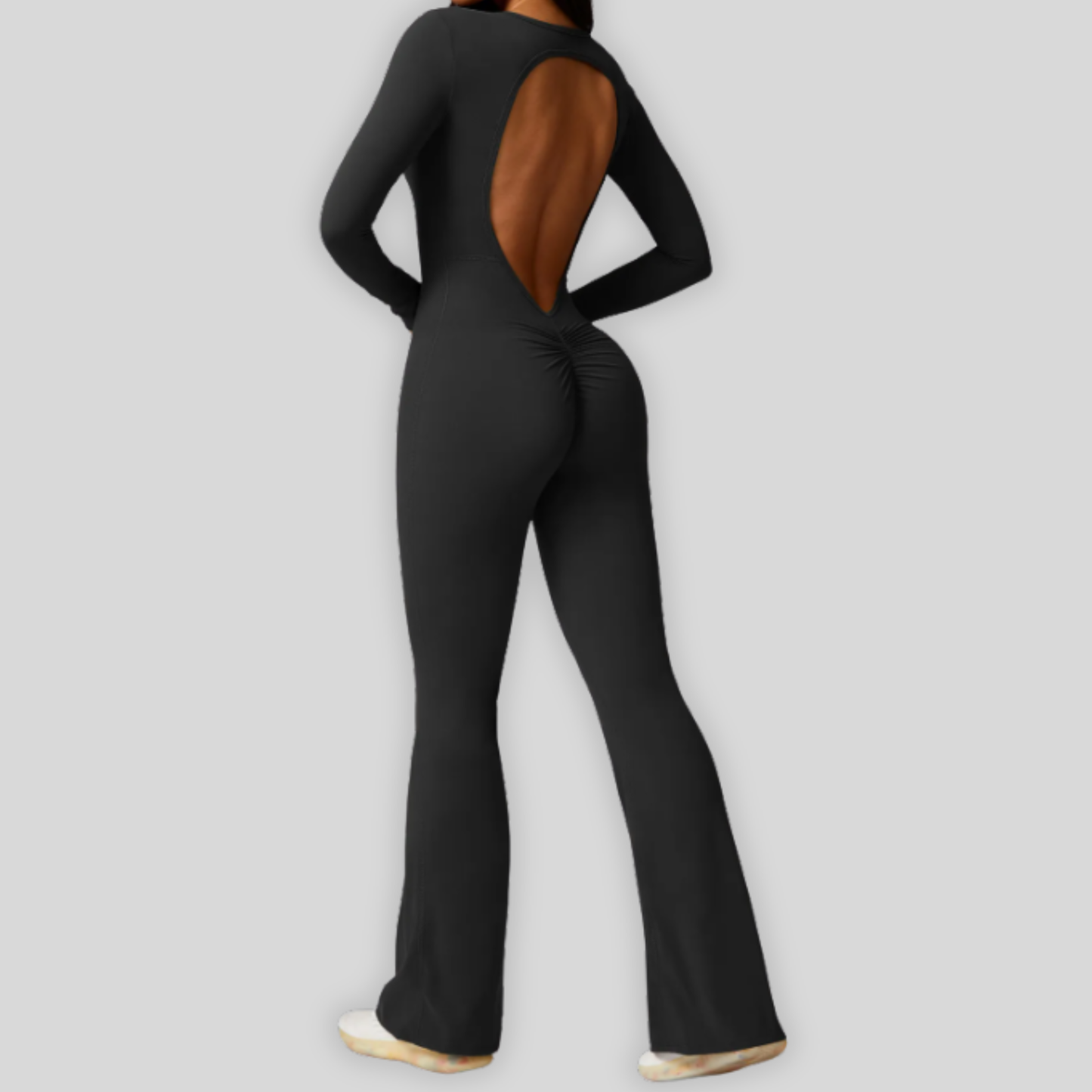 DEEP PUSH UP 2.0 BELL-SHAPED Long-sleeve Jumpsuit